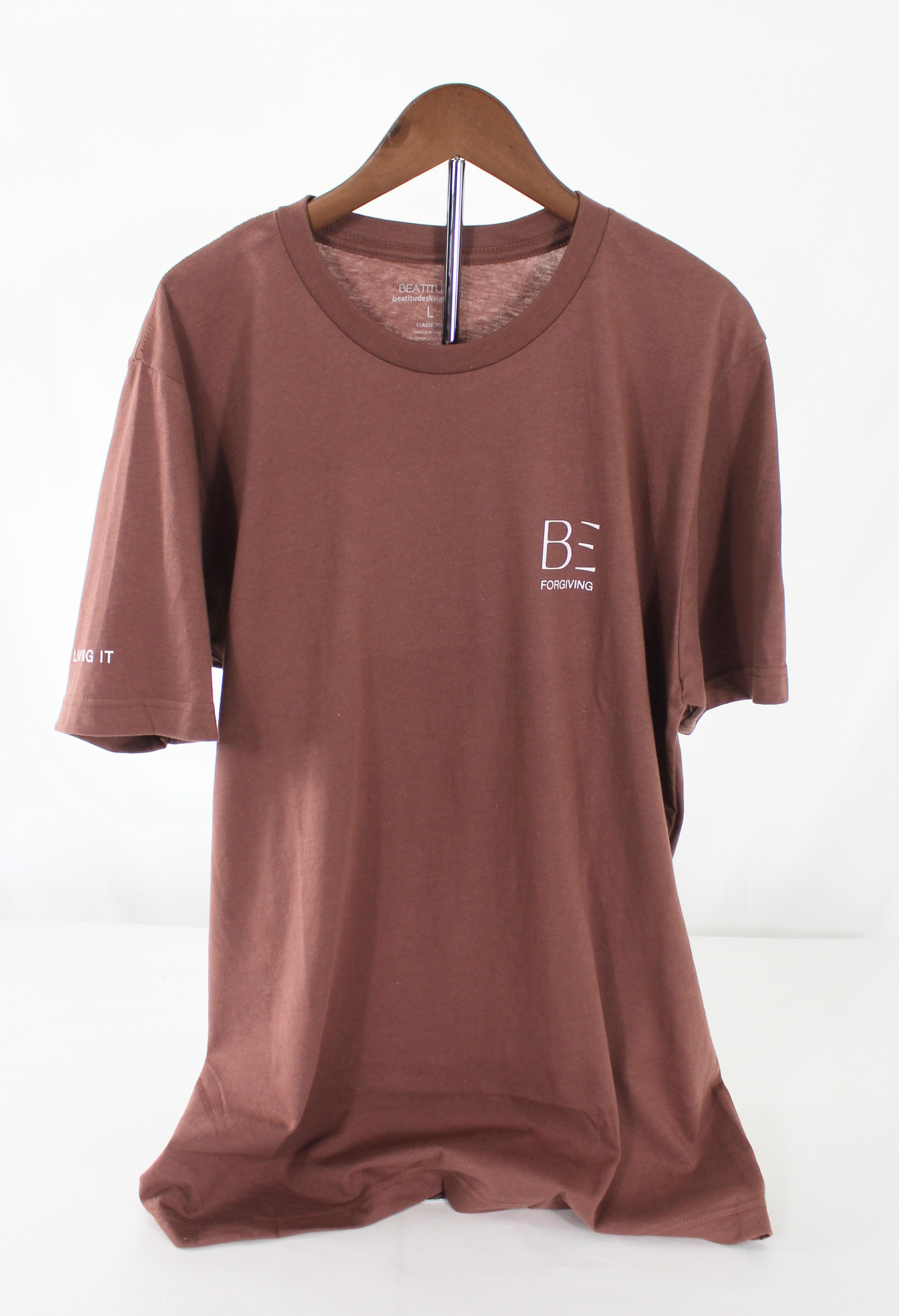 BE FORGIVING - CLASSIC JERSEY T-SHIRT