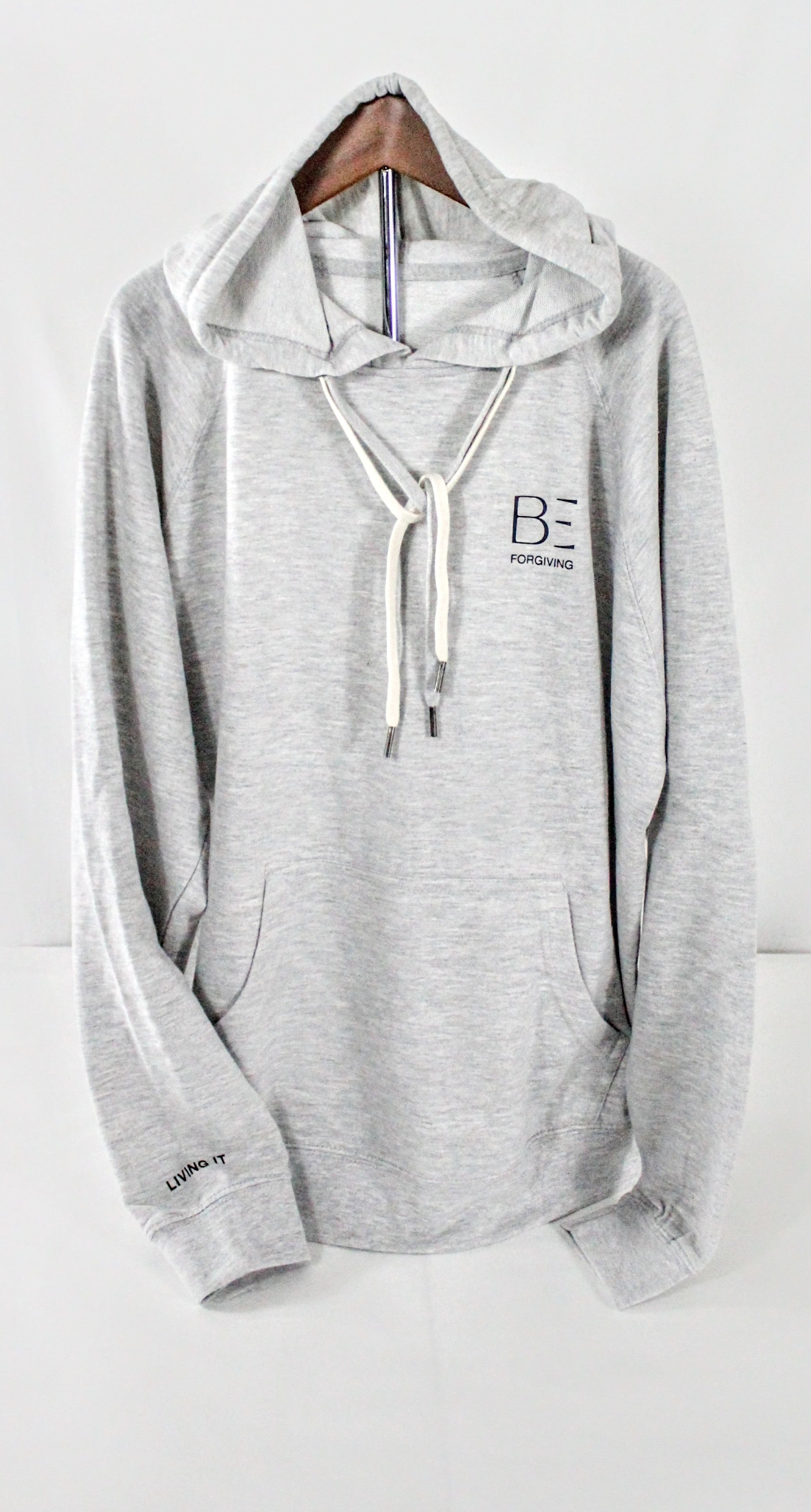 BE FORGIVING - LIGHTWEIGHT HOODED PULLOVER